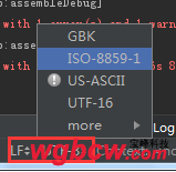 Android Studio 设置编码