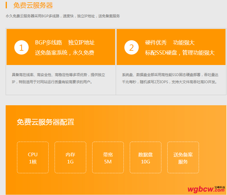 注册三丰云免费云服务器祥细介绍