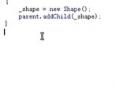 ActionScript3.0视频教程 第四十节 向上转换的一个实例